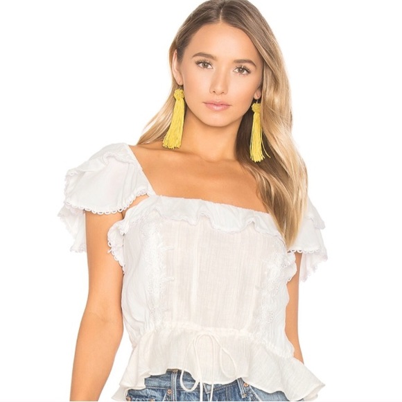 🍋For Love and Lemons Crema Blouse🍋 - Picture 3 of 13
